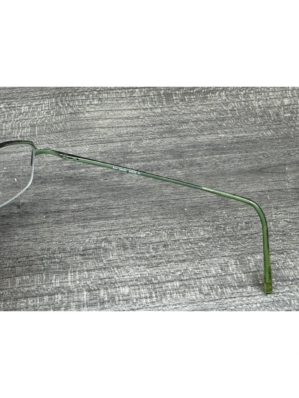 Kate Spade CHELSEA 0RC5 Women's Green Tortoise Half-Rimless Eyeglasses 47-18 130